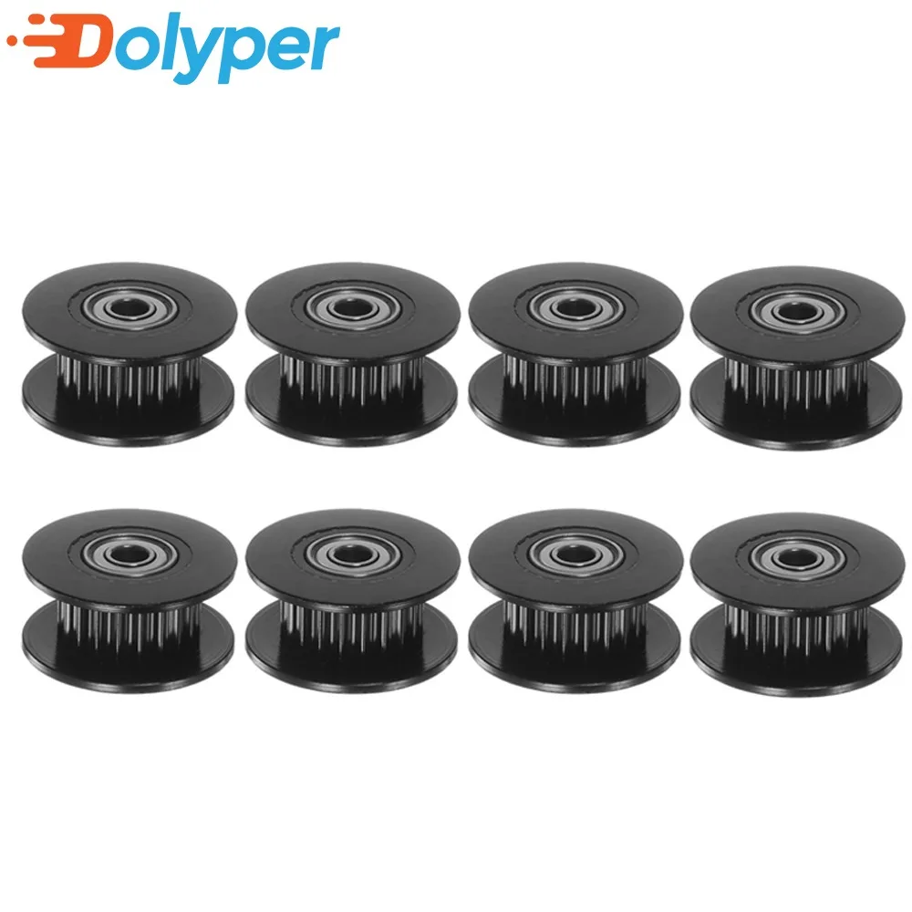 Gt2 Belt - 5/10pcs GT2 Timing Idler Pulley 20