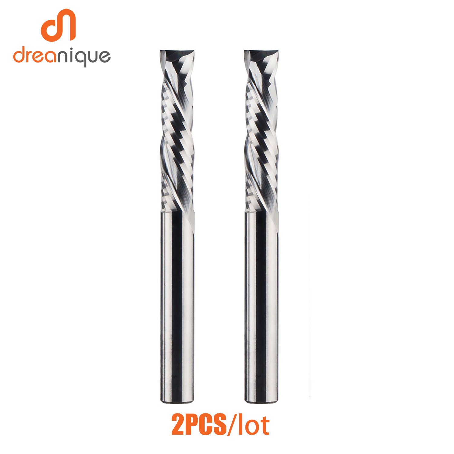 End Mill Set - 2PC/LOT Compression Milling Cutter Woodwork Two