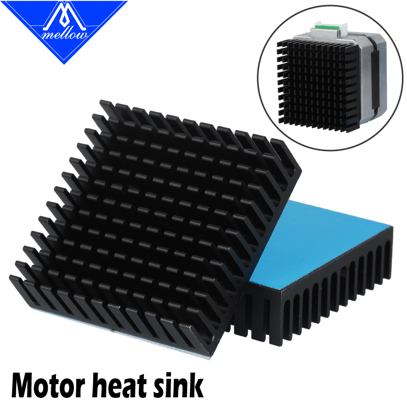 Nema 17 Stepper - Mellow 3D Printer Aluminum Motor Heatsink