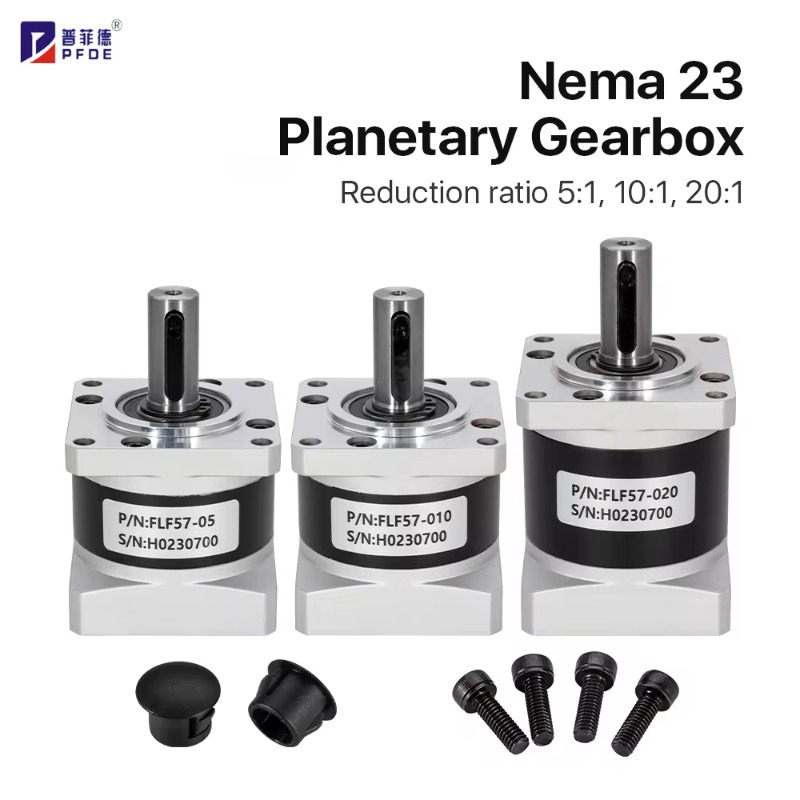 Nema23 Stepper - FLF57-05 Nema 23 Planetary Gearbox Motor