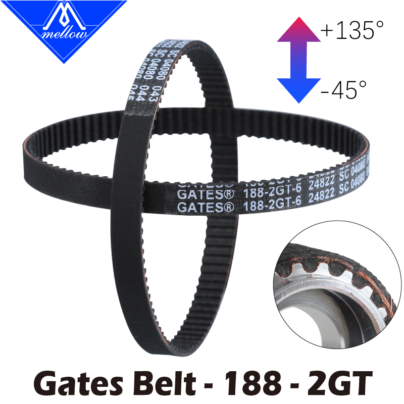 Gt2 Belt - Mellow High Temperature Resistance Voron 2.4