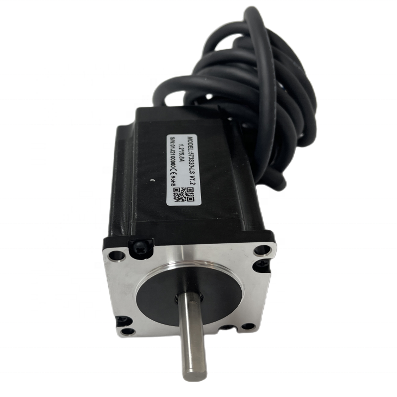Nema23 Stepper - Flythrough 1.2 Degree Hybrid Leadshine 573S15