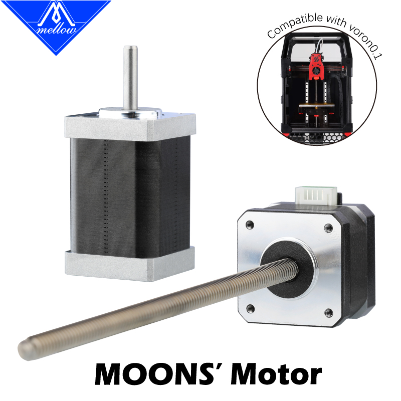 Nema 17 Stepper - Mellow MOONS XY Shaft Nema 14
