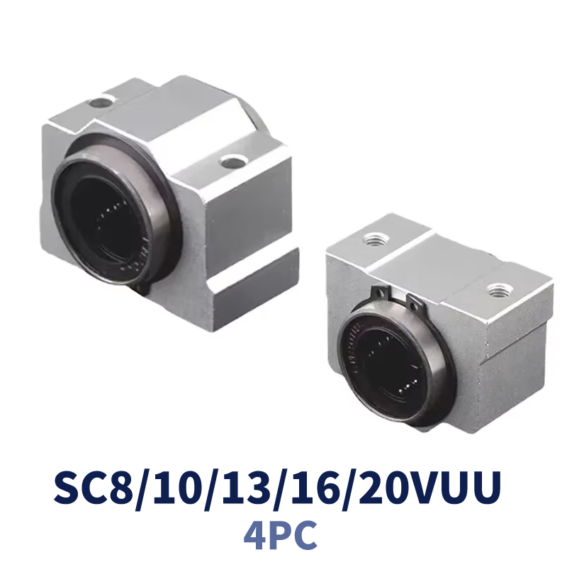 Linear Rod 8Mm - 4pcs SC8VUU SC10VUU SC12VUU SC16VUU SC20VUU