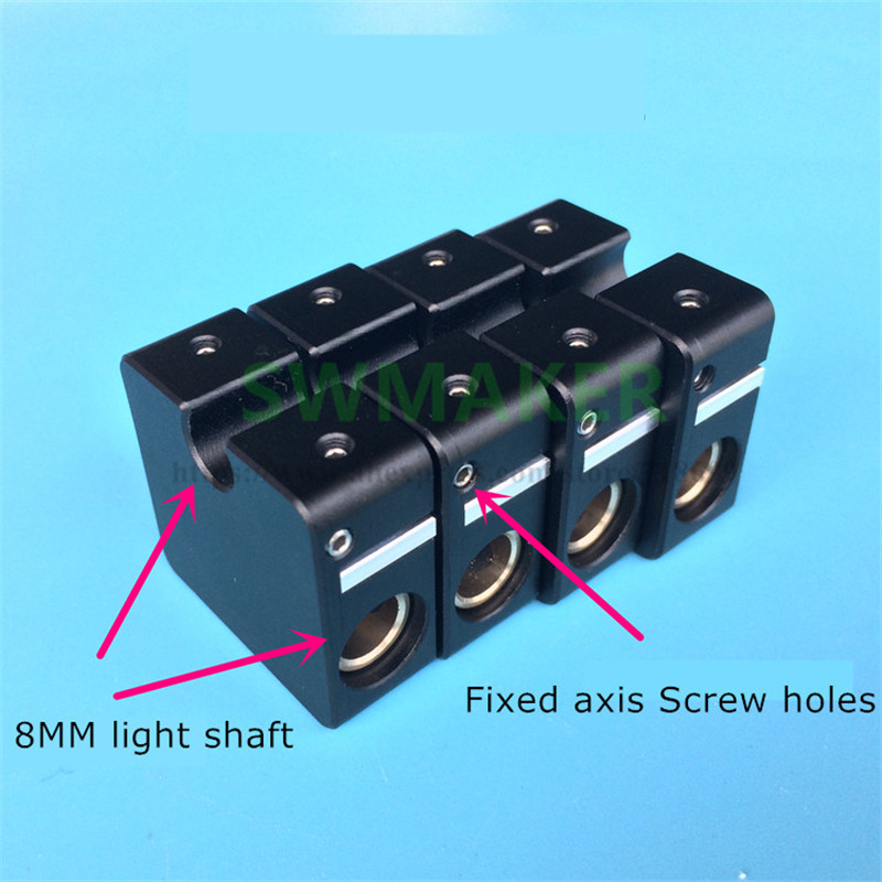 Linear Rod 8Mm - UM2 Updated version cross slider block+