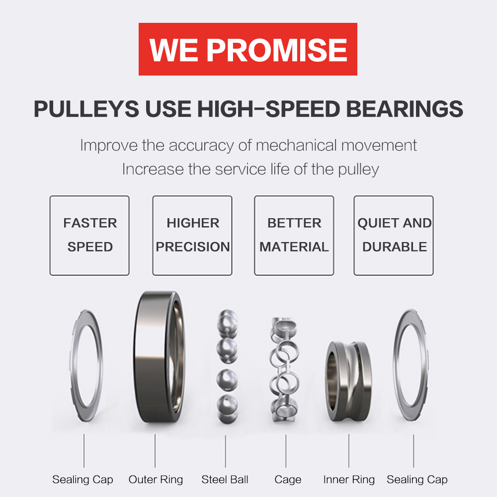 3DSWAY 12/24pcs POM Pulley Whe - огляд і ціна V Slot Wheel