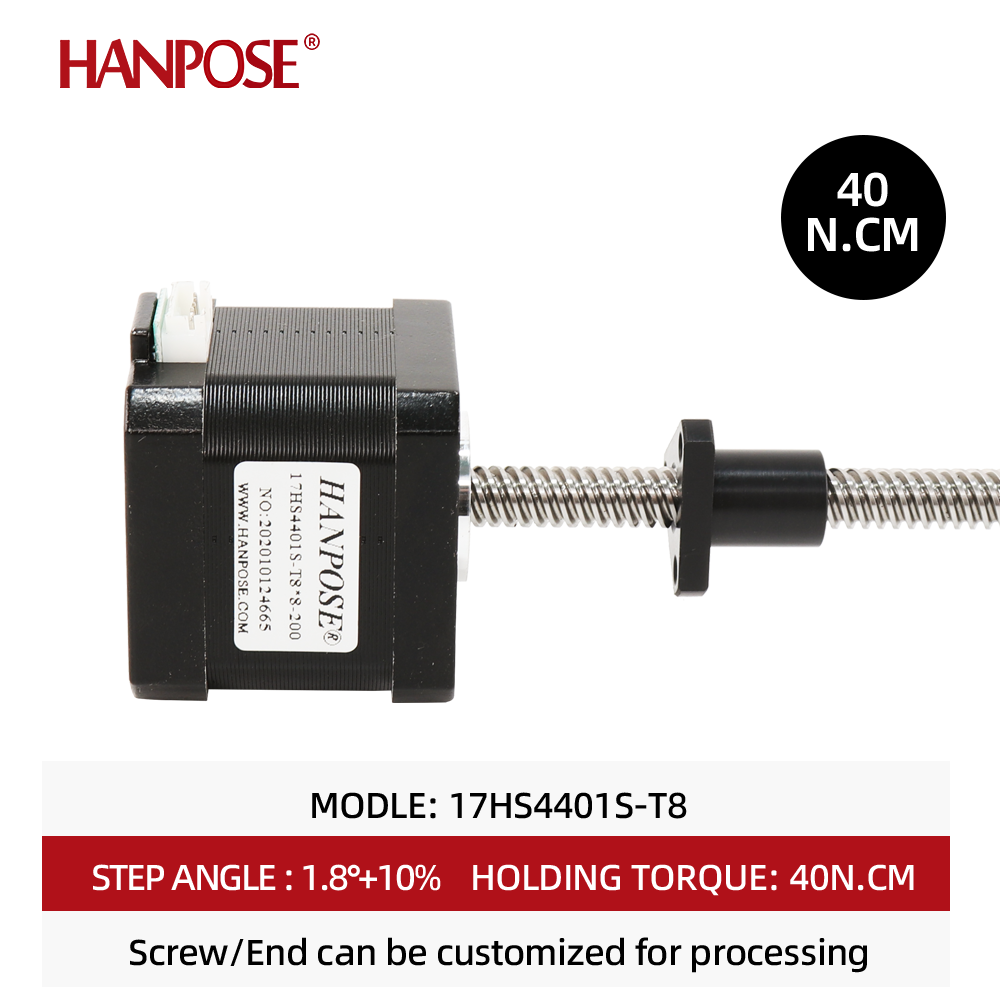 Nema17 Stepper Motor 17HS4401S - огляд і ціна Lead Screw 8Mm
