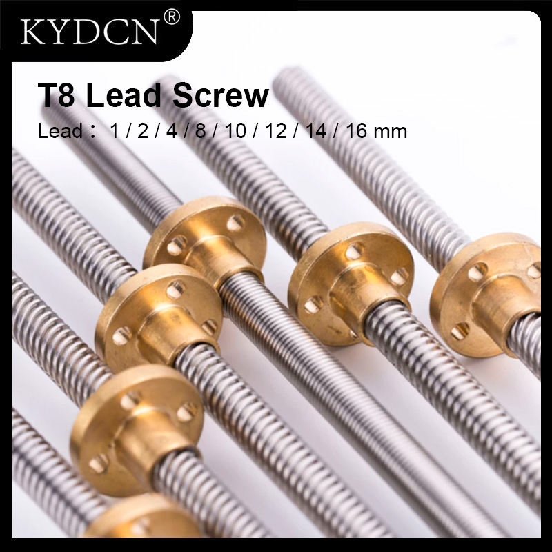 T8 Lead Screw Stainless Steel  - огляд і ціна Lead Screw 8Mm