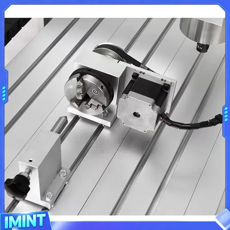 A Axis 80 Chuck and Thimble Cn - огляд і ціна Nema23 Stepper