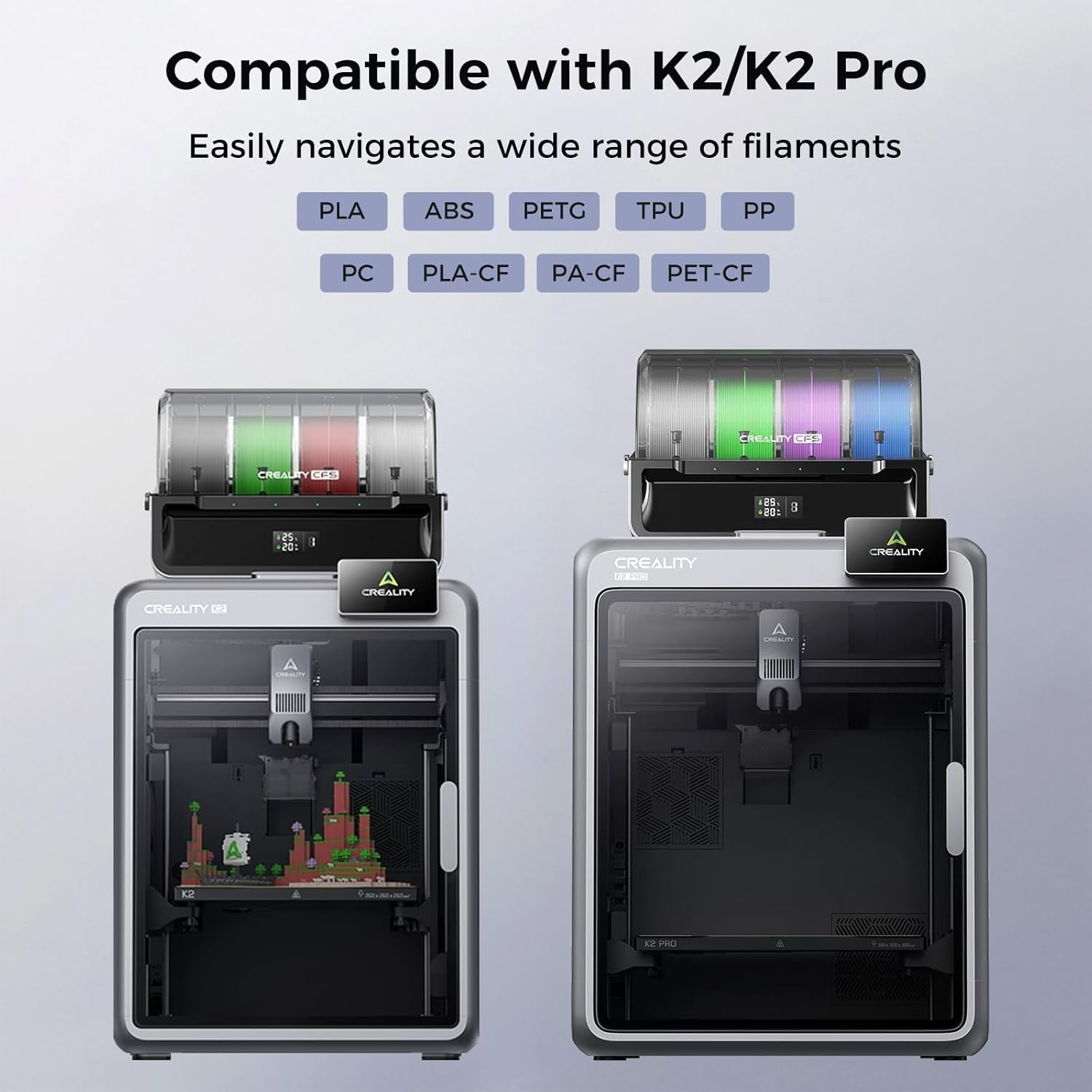 Creality Official K2 /K2 Pro C - огляд і ціна Aluminium Profile 2020