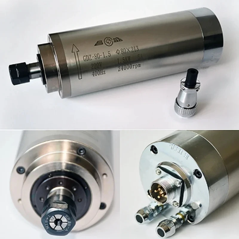 65X158-800W-ER11-220V CNC Wate - огляд і ціна Water Cooled Spindle