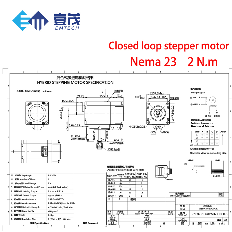 High-Performance NEMA23 Closed - огляд і ціна Cnc Router