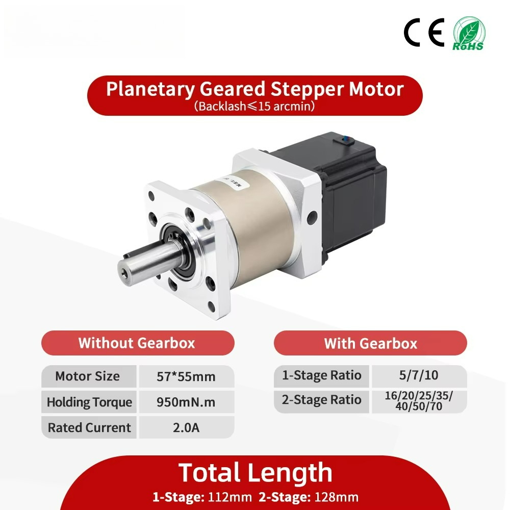 57X55mm Nema 23 high torque 30 - огляд і ціна Nema23 Stepper