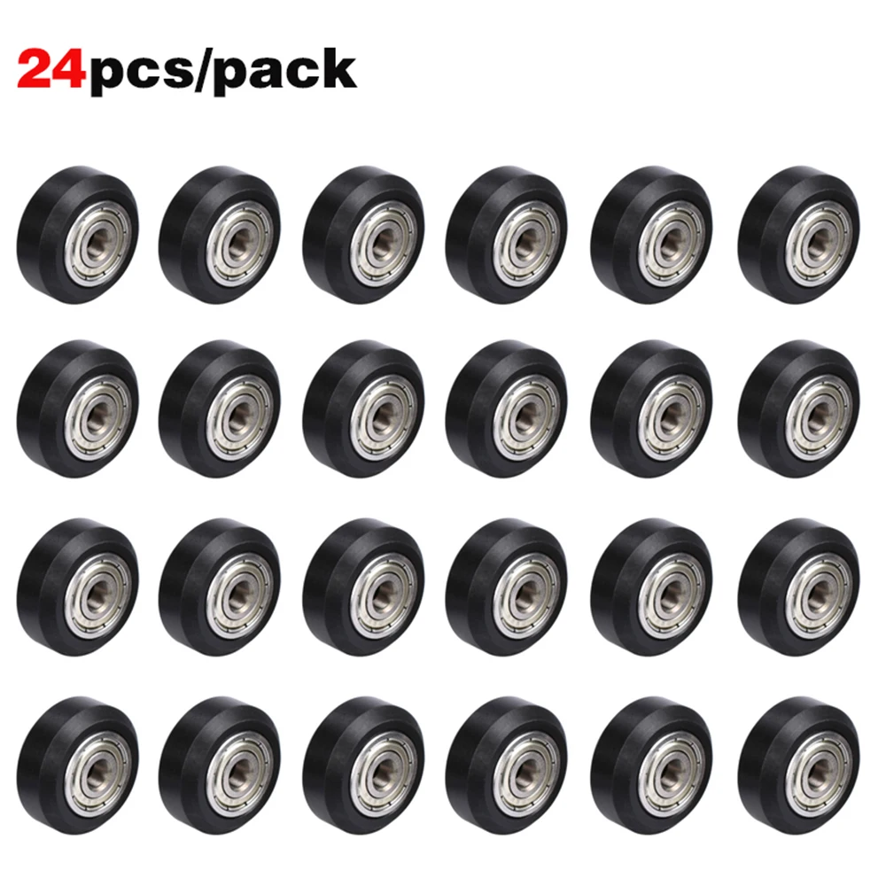 12/24pcs CNC Openbuilds Plasti - огляд і ціна V Slot Wheel