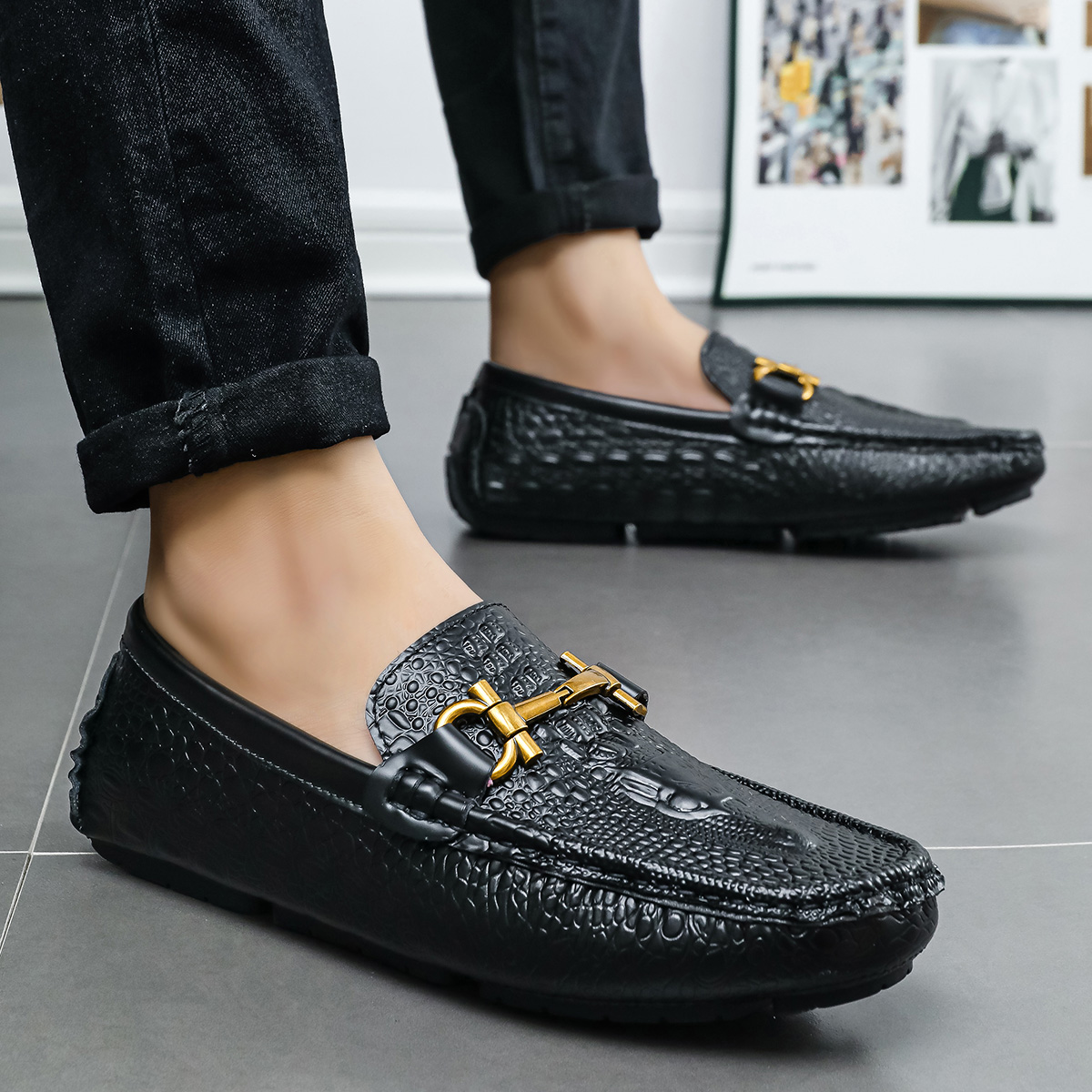 Driving Shoes for Men Brown Cr - огляд і ціна Cnc Bits
