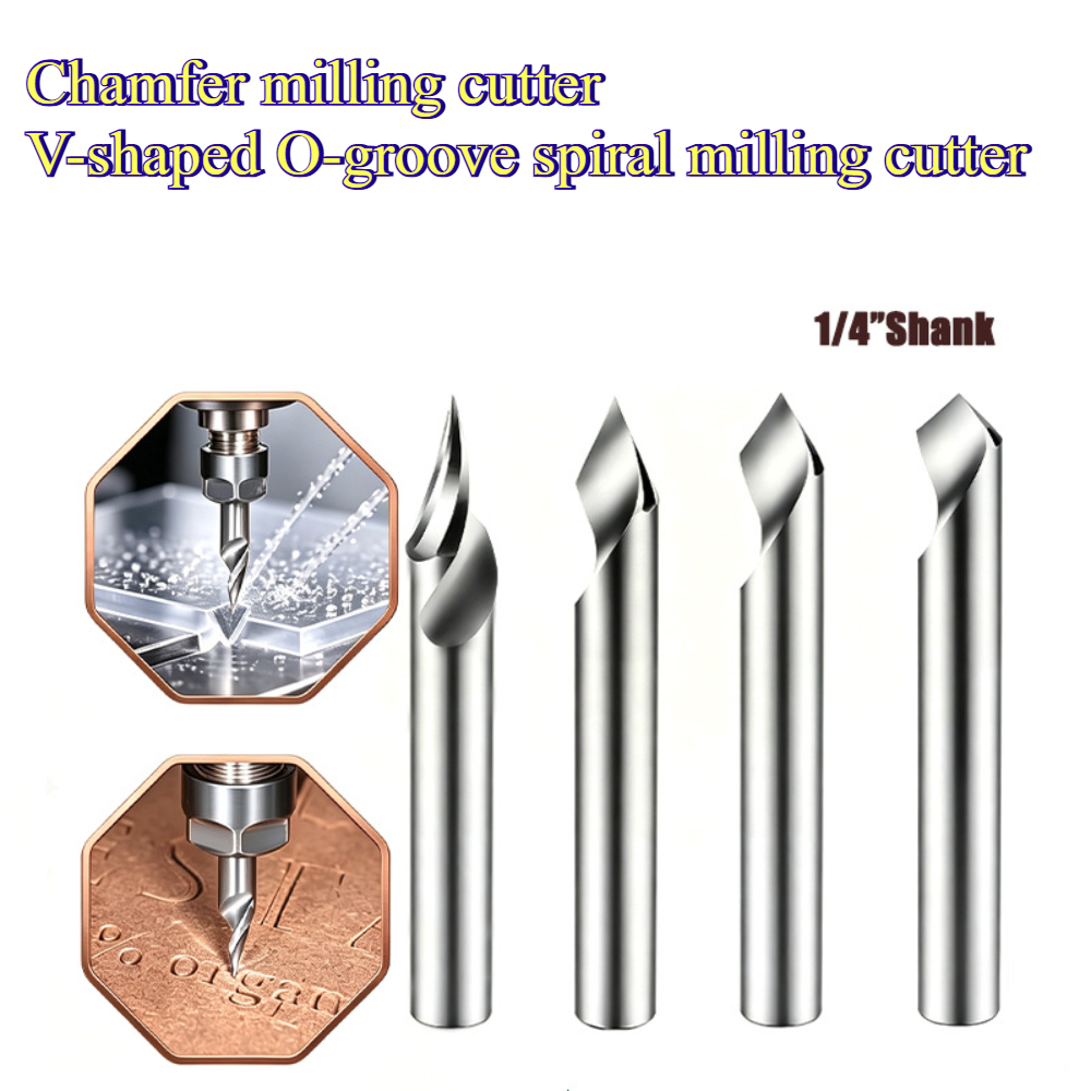 V Type Spiral CNC Router Bit 1 - огляд і ціна Cnc Bits