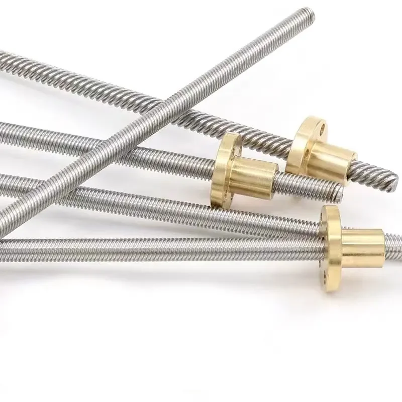 T8 lead screw Left-hand thread - огляд і ціна Lead Screw 8Mm