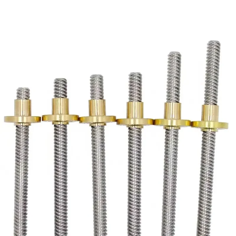 T8 lead screw Left-hand thread - огляд і ціна Lead Screw 8Mm