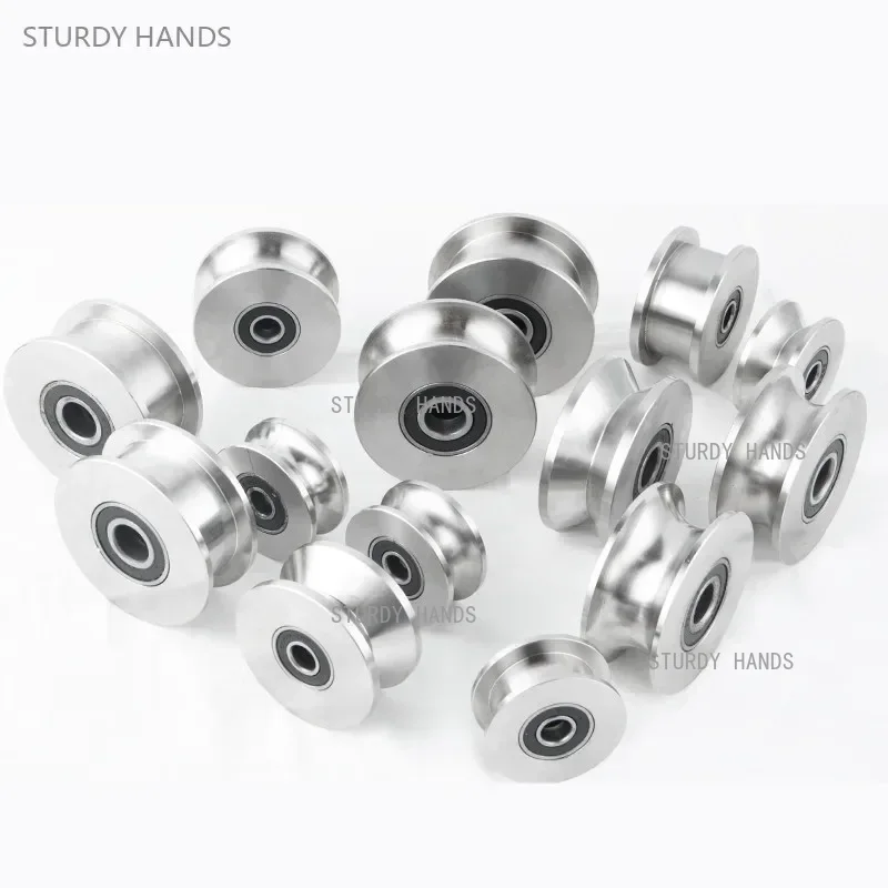 1pcs Stainless Steel Track Pul - огляд і ціна V Slot Wheel