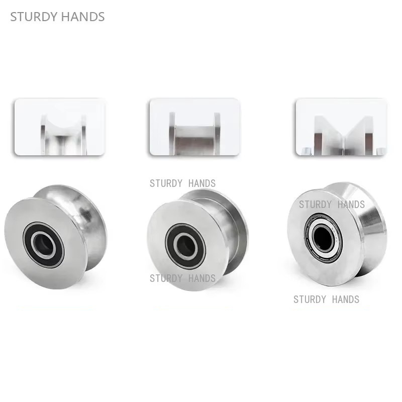 1pcs Stainless Steel Track Pul - огляд і ціна V Slot Wheel