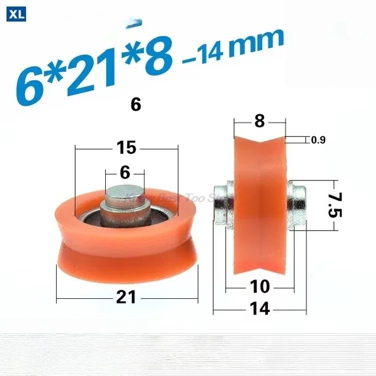 5PC POM Polyoxymethylene Plast - огляд і ціна V Slot Wheel