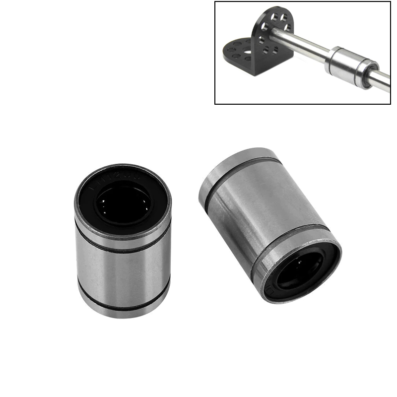 10Pcs LM6UU LM8UU LM10UU LM12U - огляд і ціна Lm8Uu Bearing