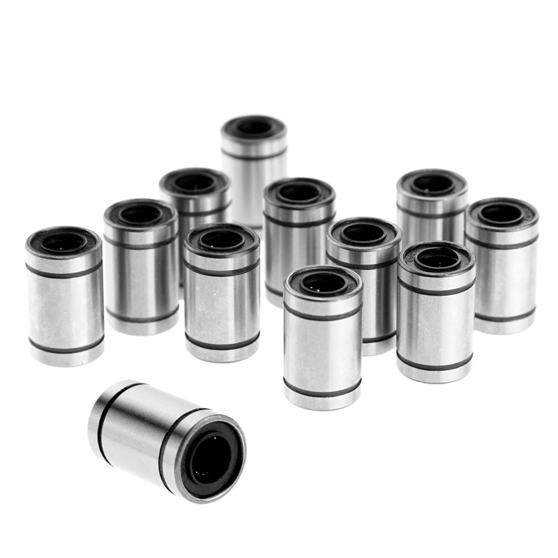 10Pcs LM6UU LM8UU LM10UU LM12U - огляд і ціна Lm8Uu Bearing