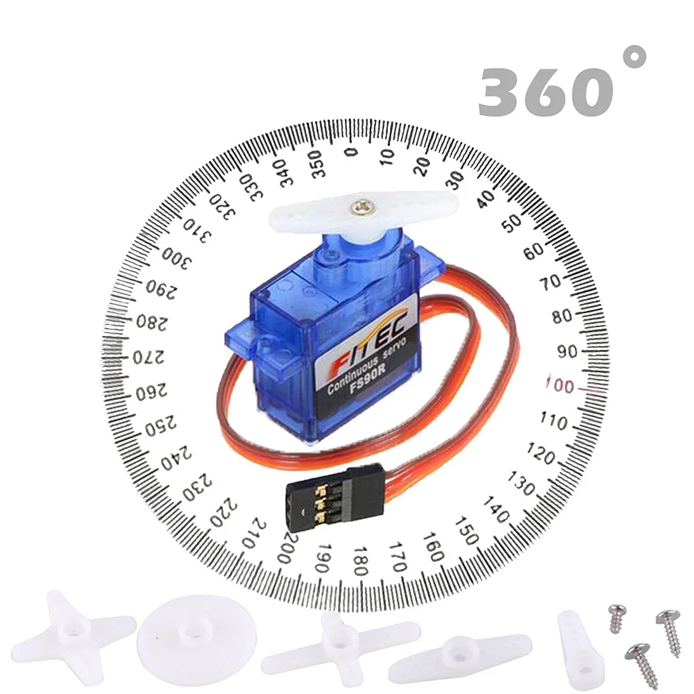 Feetech Mini FS90R Micro Servo - огляд і ціна Servo 9G