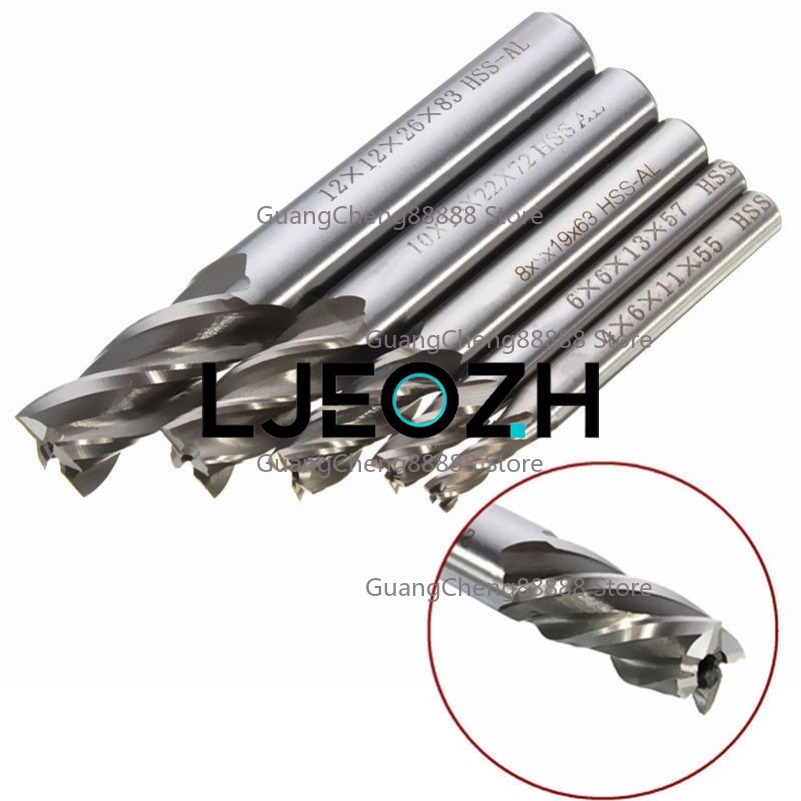 4-Blade Southwest White Steel  - огляд і ціна End Mill Set