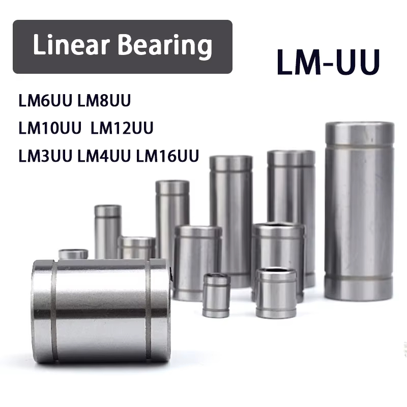 10pcs LM8 LM8UU LM3UU LM10UU L - огляд і ціна Linear Rod 8Mm