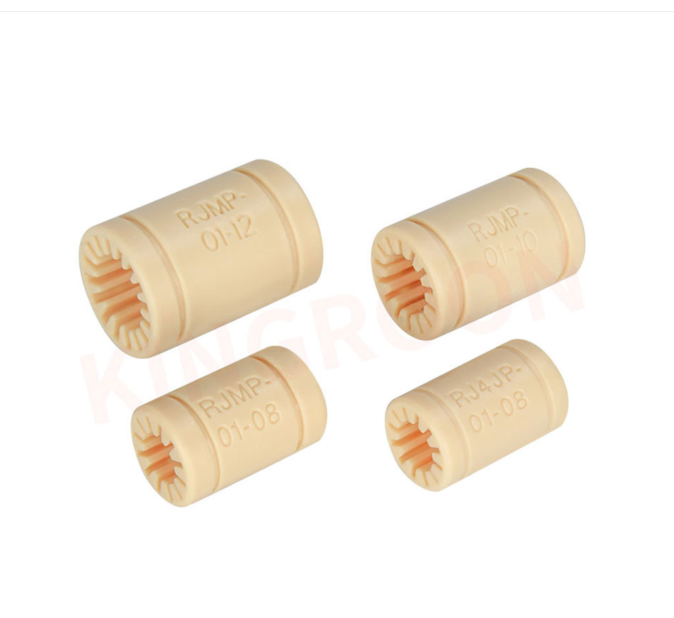 1pcs RJMP-01-08 Solid Polymer  - огляд і ціна Lm8Uu Bearing
