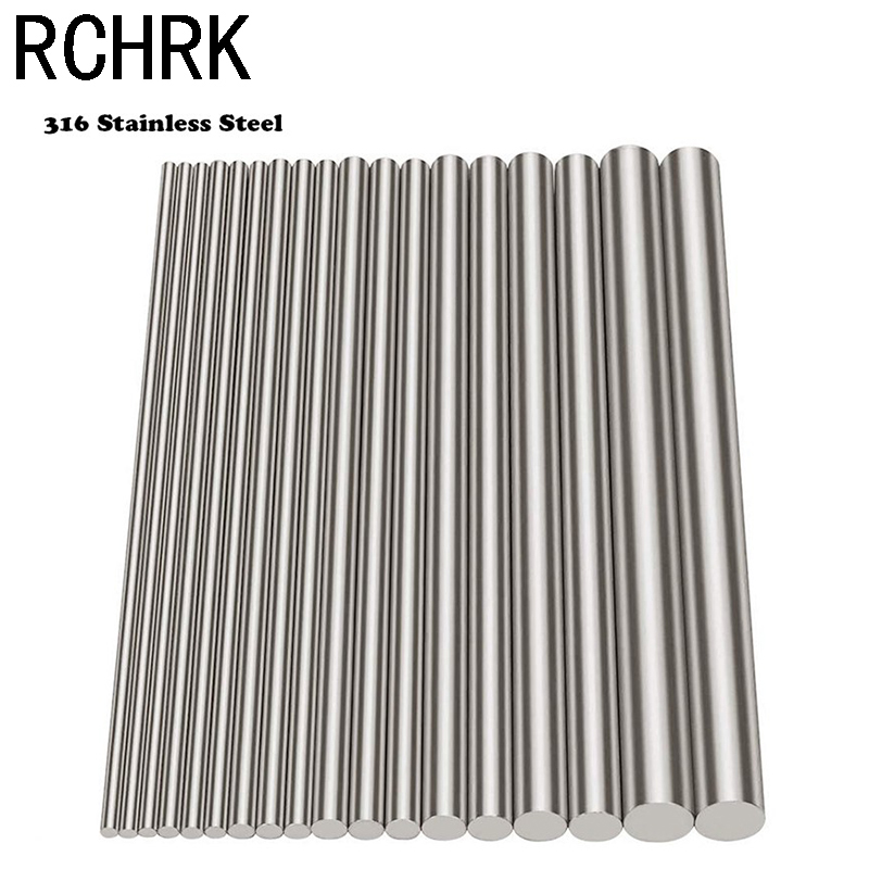 1Pcs 316 SS 6mm 8mm 10mm 12 16 - огляд і ціна Linear Rod 8Mm