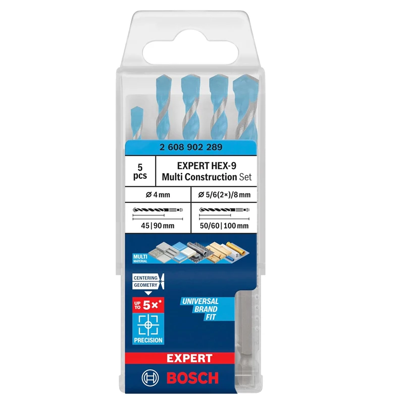 BOSCH 2608902289 EXPERT HEX-9  - огляд і ціна Drill Bit Set