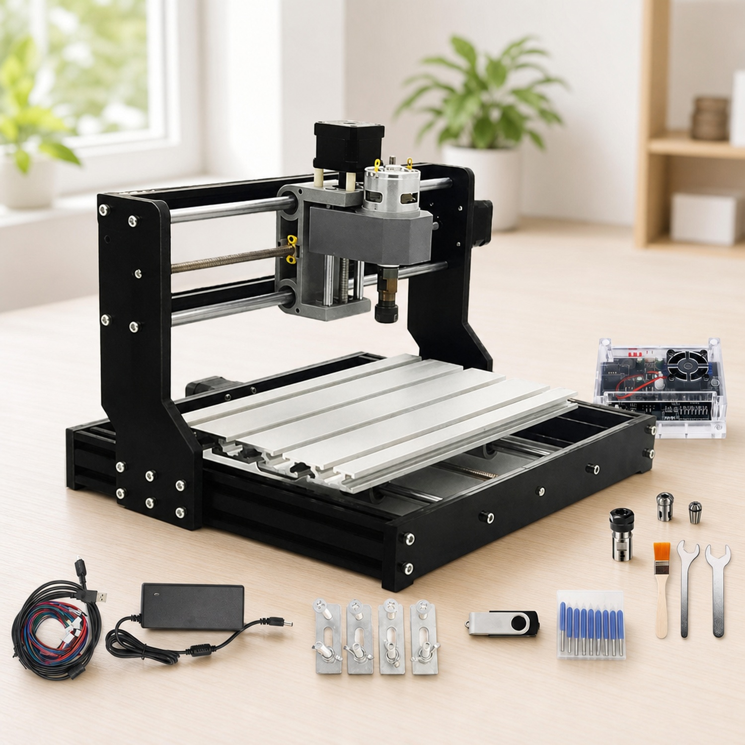 3 Axis 3018-PRO CNC Router Min - огляд і ціна 3018 Cnc