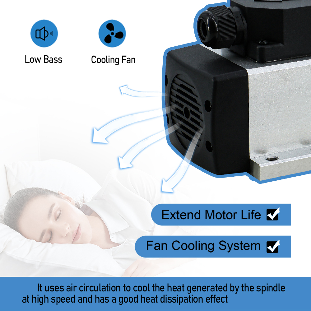 2026 New 2200W Spindle Motor F - огляд і ціна Water Cooled Spindle