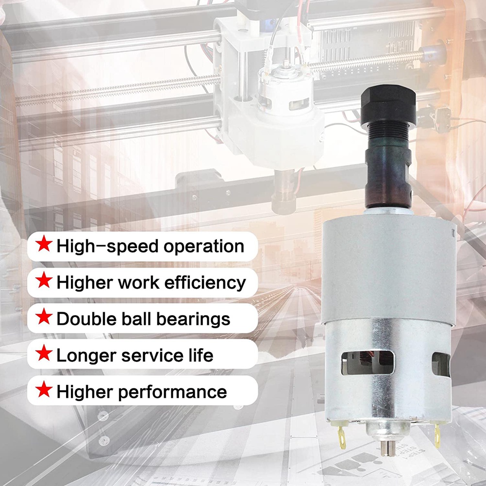 Multifunction DC Motor CNC 775 - огляд і ціна 3018 Cnc