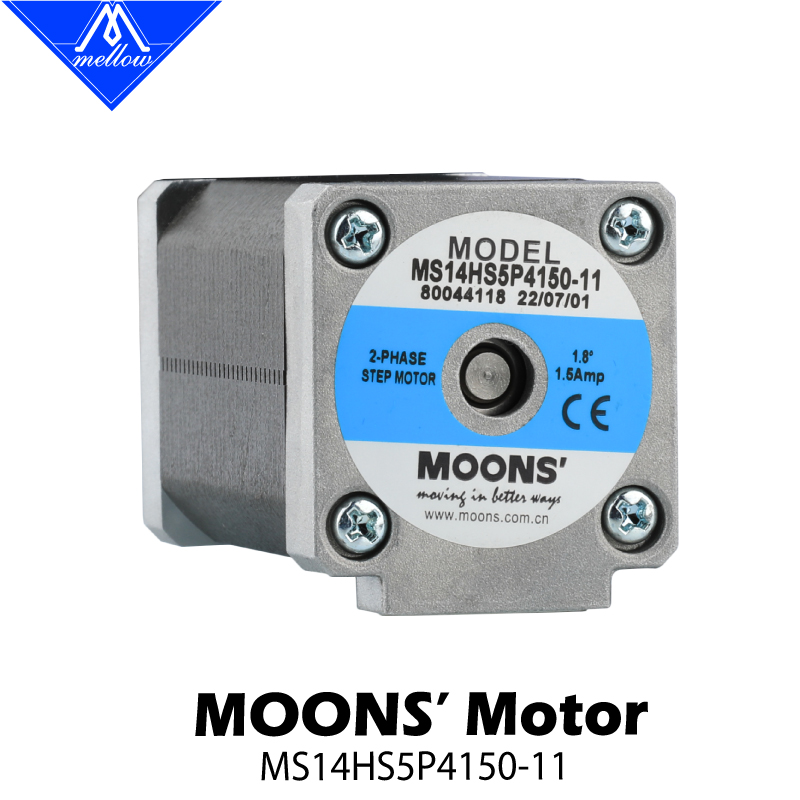 Mellow MOONS XY Shaft Nema 14  - огляд і ціна Nema 17 Stepper