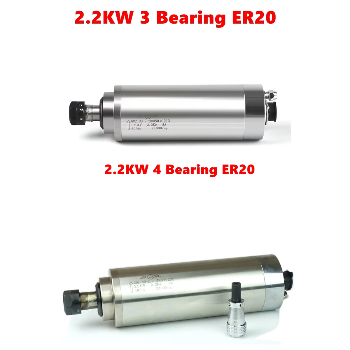 2.2KW Water Cooled Spindle Mot - огляд і ціна Water Cooled Spindle