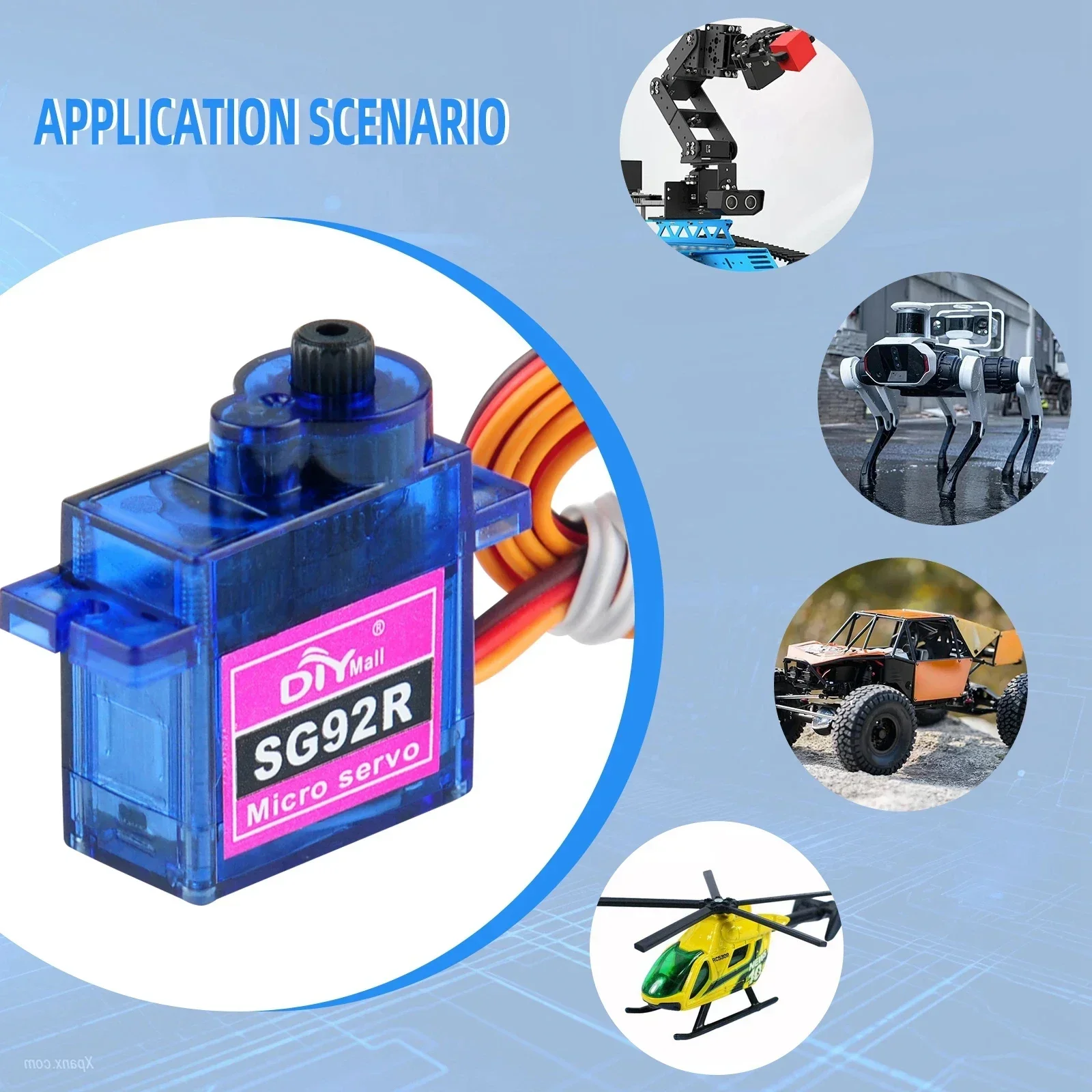 1/2/4/10 PCS SG92R 9g Micro An - огляд і ціна Servo 9G