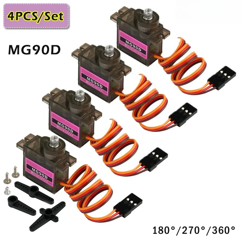 4CPS/Set 9g MG90D Micro Digita - огляд і ціна Servo 9G