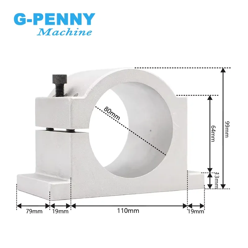 Gpenny 1.5kw ER16 D80mm Water  - огляд і ціна Spindle Motor