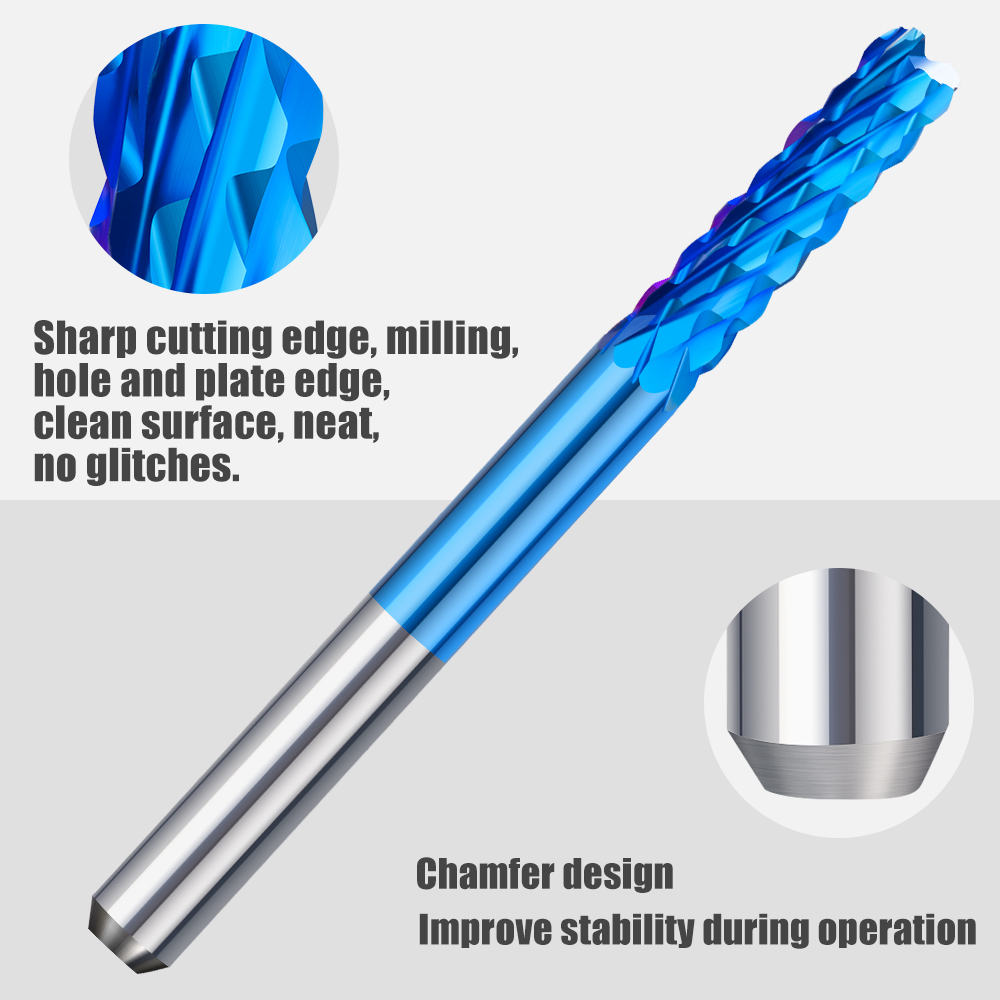CNC Corn End Mill 10pcs 0.5-3. - огляд і ціна End Mill Set