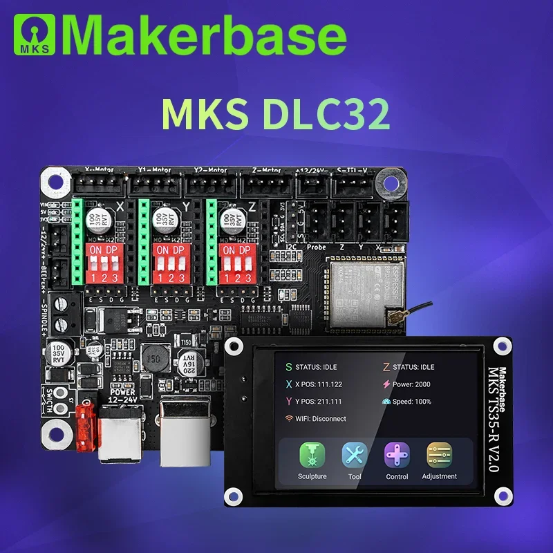 Makerbase MKS DLC32 Grbl Contr - огляд і ціна Lm8Uu Bearing