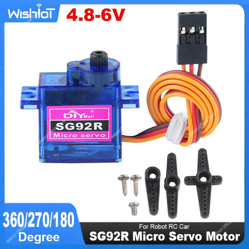 SG92R Micro Servo Motor 4.8-6V - огляд і ціна Servo 9G