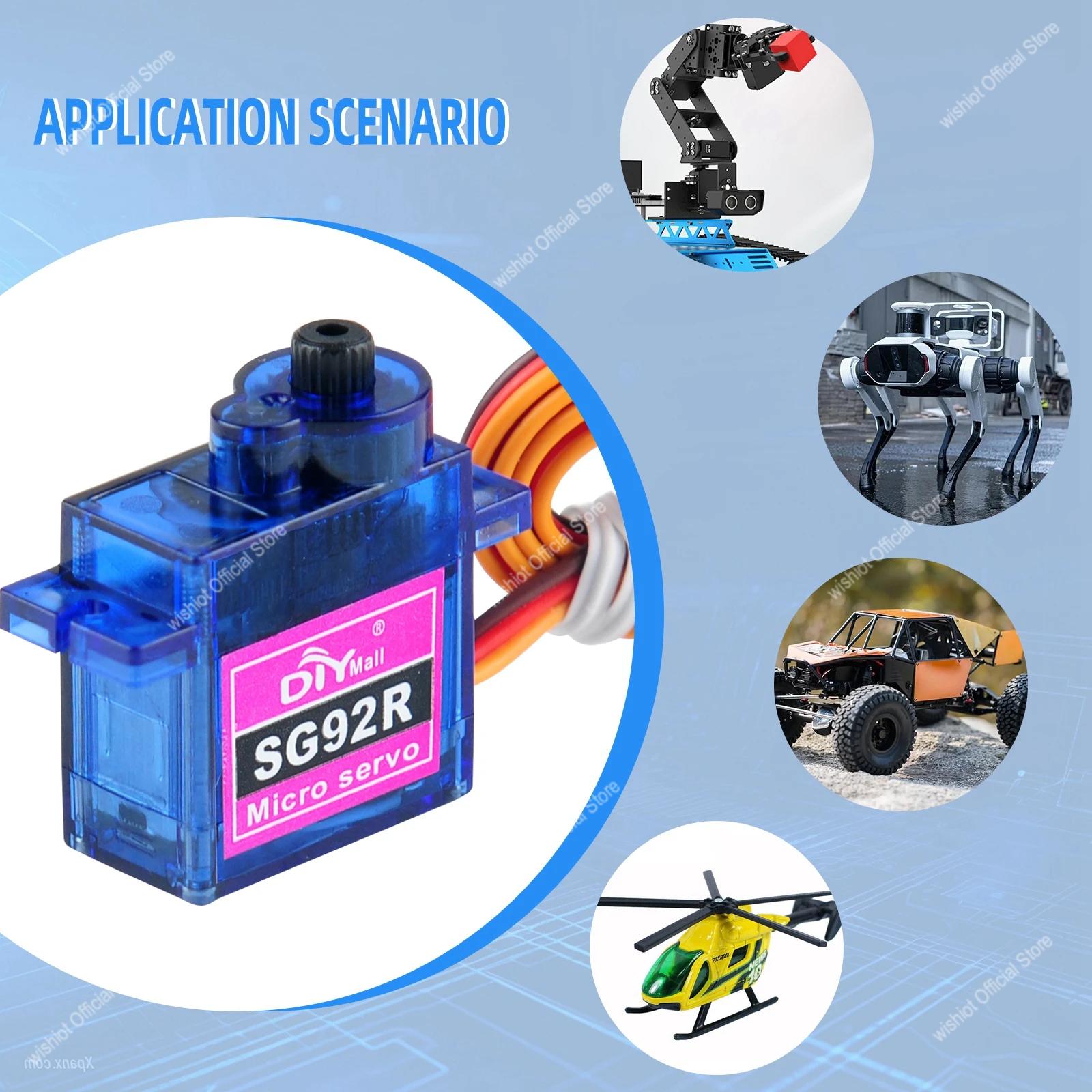 SG92R Micro Servo Motor 4.8-6V - огляд і ціна Servo 9G