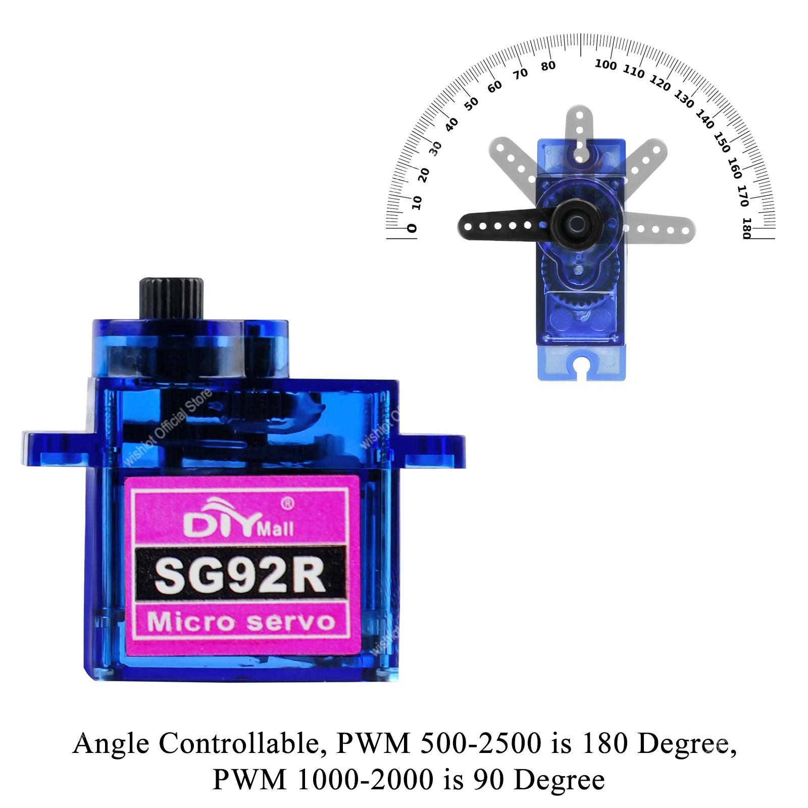 SG92R Micro Servo Motor 4.8-6V - огляд і ціна Servo 9G