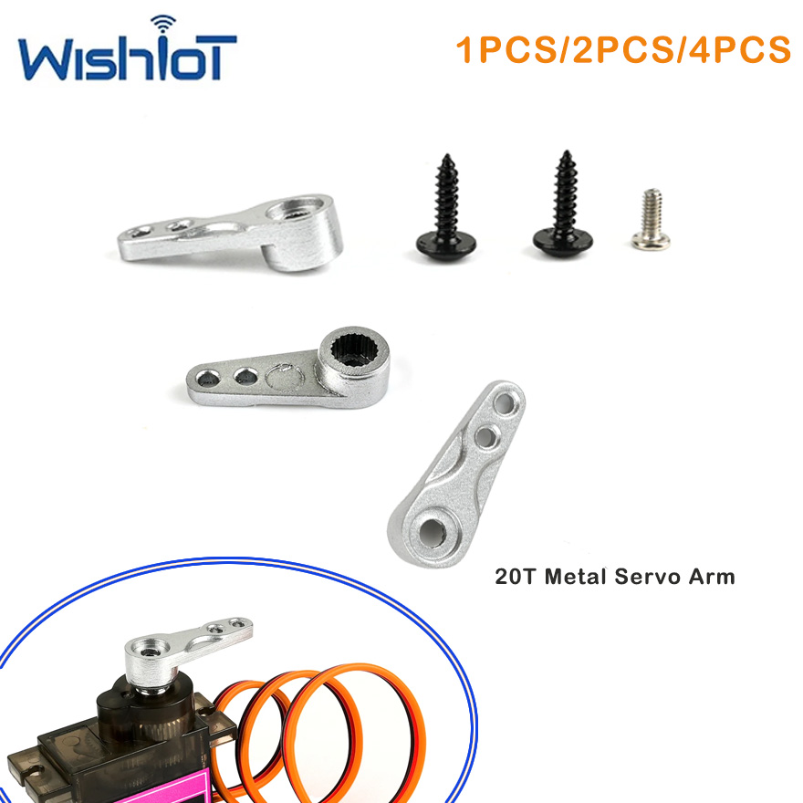 1PCS/2PCS /4PCS Metal Servo Pa - огляд і ціна Servo 9G