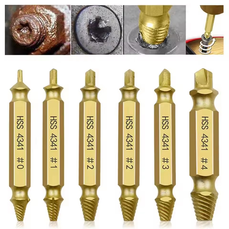 Damaged Broken Screw Extractor - огляд і ціна Drill Bit Set