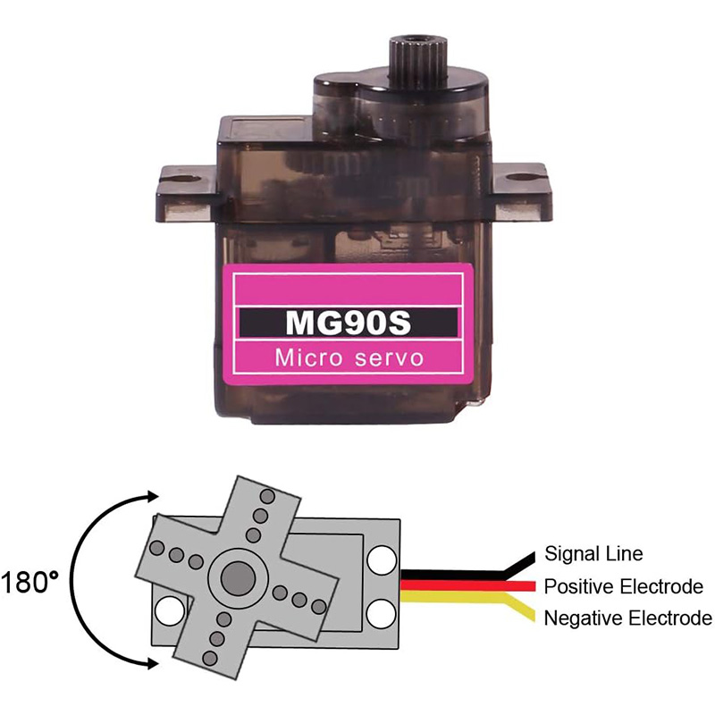 MG90S Servo 5/10/20/40Pcs All  - огляд і ціна Servo 9G