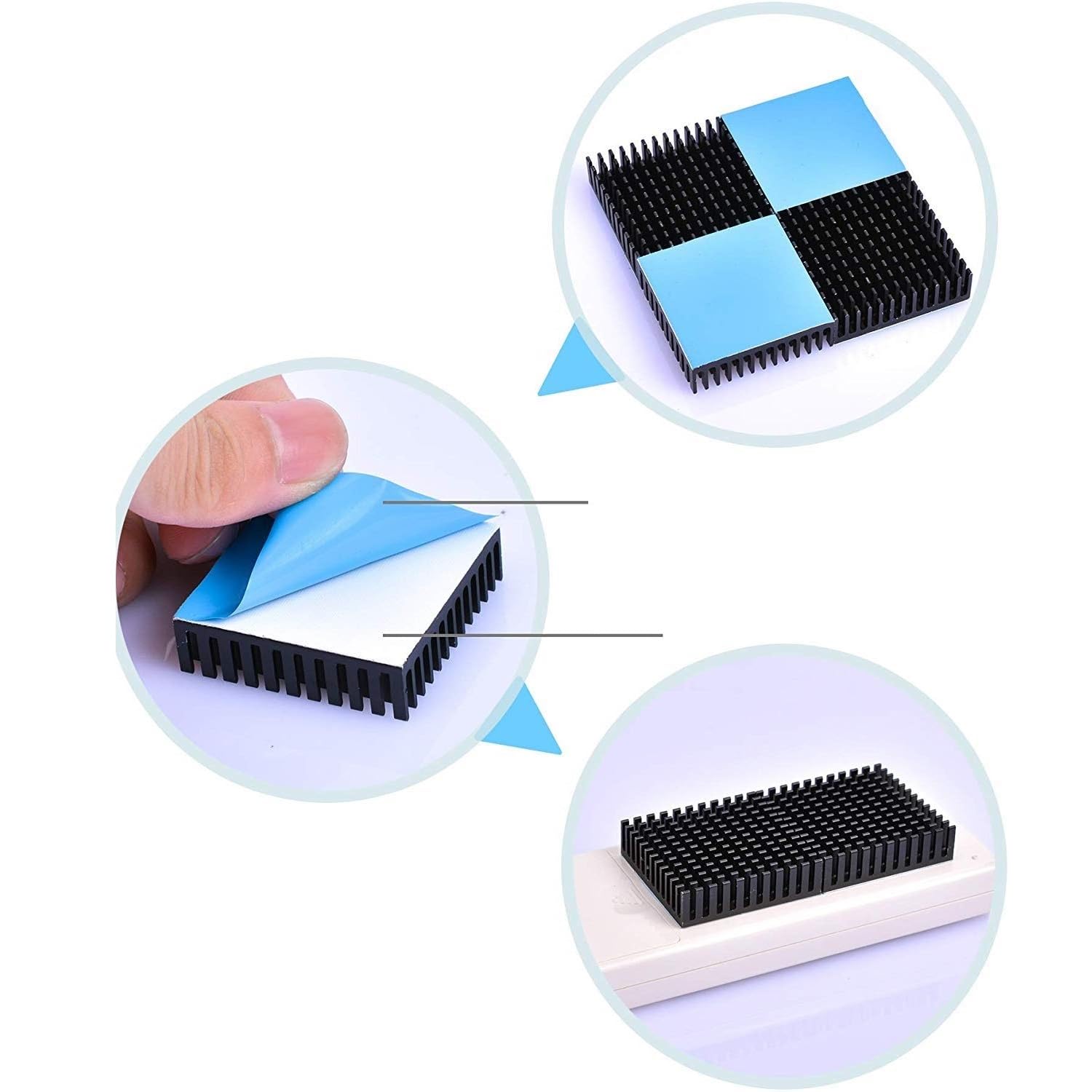 1/2/3/4pcs Heatsink Aluminum C - огляд і ціна Stepper Motor Nema17